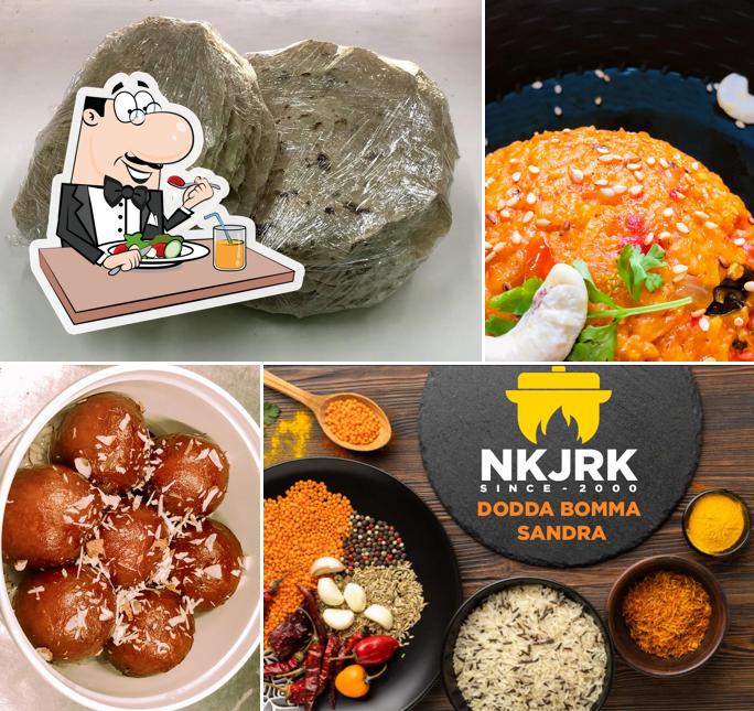Meals at North karnataka Jowar Roti Kendra