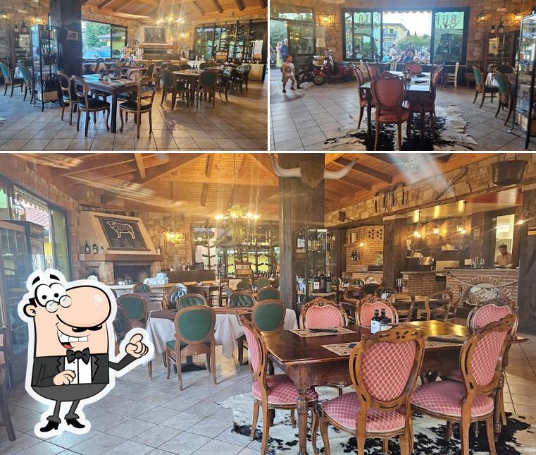 Gli interni di Buffalo Steakhouse & Pizza - Colà di Lazise