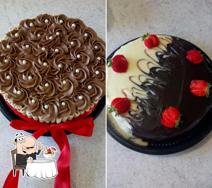 Peça as opções doces