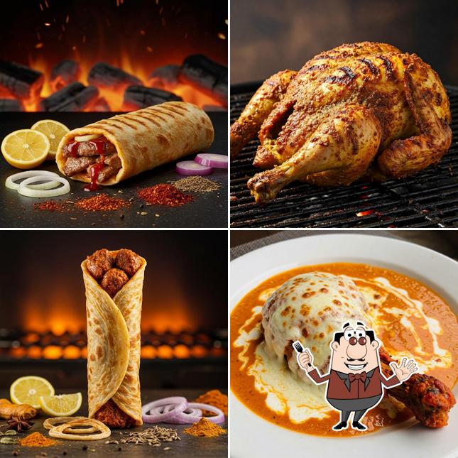 Food at Labbaik seek paratha & tawa