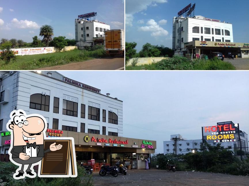 The exterior of Palmira Coffe Juice Park