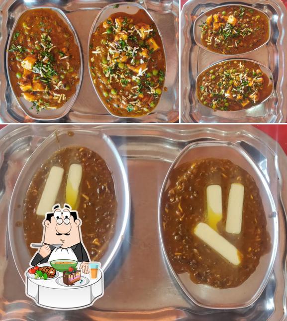 Hot and sour soup at Shiv Shakti Sharma Vaishno Dhaba