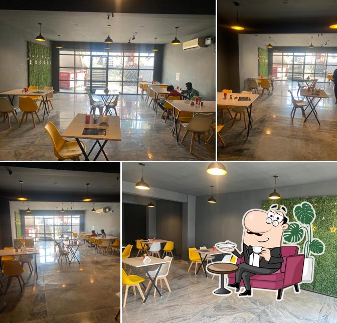 Check out how The Hangout Cafe - ದಿ ಹ್ಯಾಂಗ್ ಔಟ್ ಕೆಫೆ looks inside