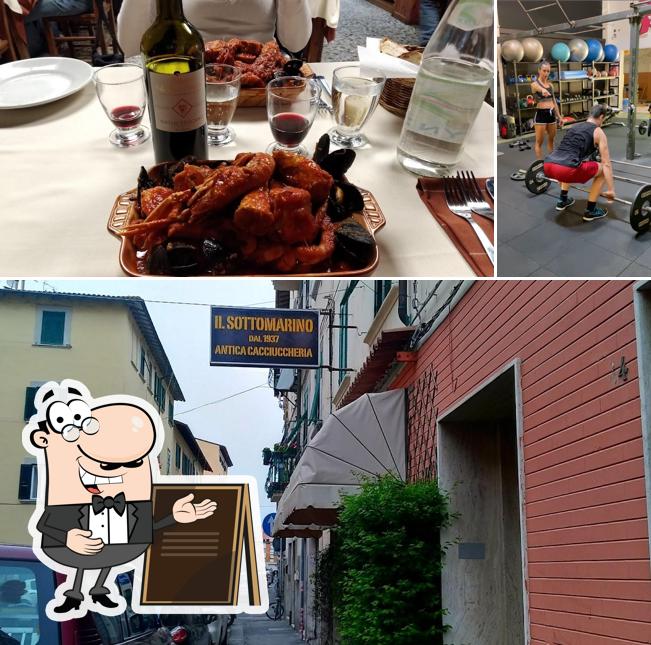 Guarda la immagine che mostra la esterno e vino di Trattoria Il Sottomarino