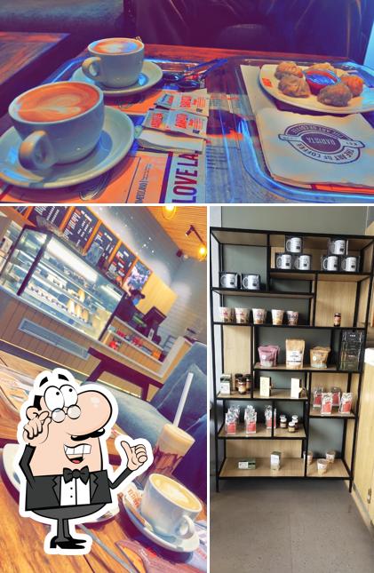 The interior of Barista