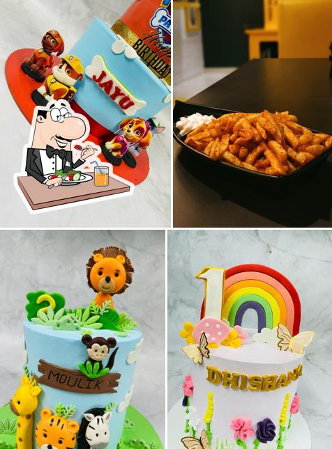 Food at Cafe Jamaican