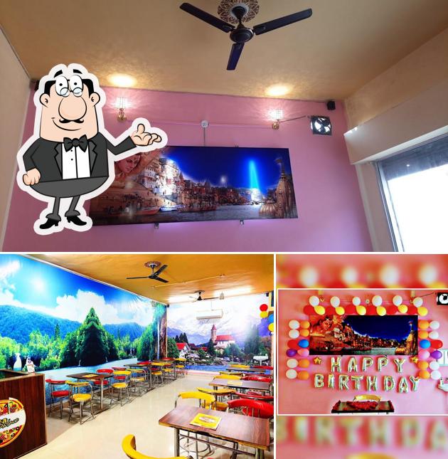 Check out how PIZZA PALACE looks inside