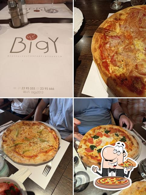 A Pizzeria Bigy, puoi prenderti una bella pizza