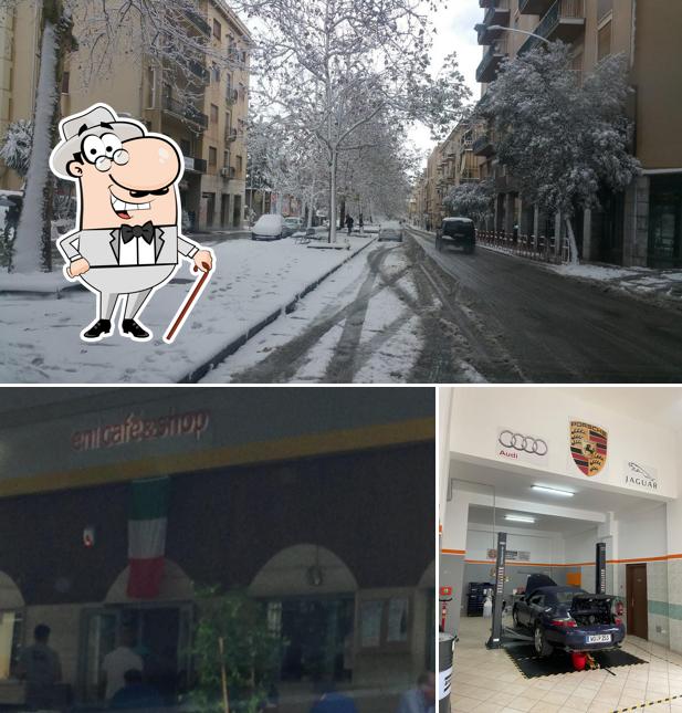 Gli esterni di Eni Cafè