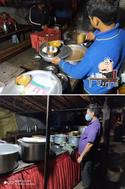 The interior of Balbir dhaba