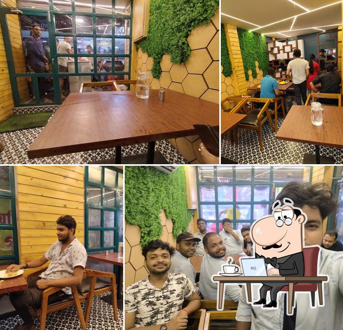The interior of Biryani Buzz
