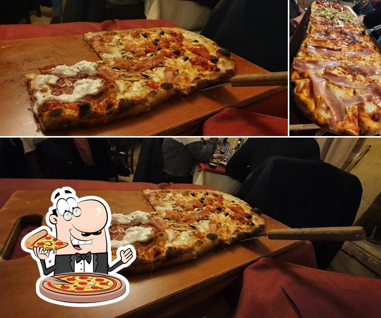 Ordina tra le svariate varianti di pizza