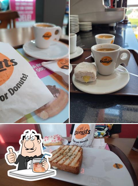 A Café Donuts - Americana se destaca pelo bebida e comida