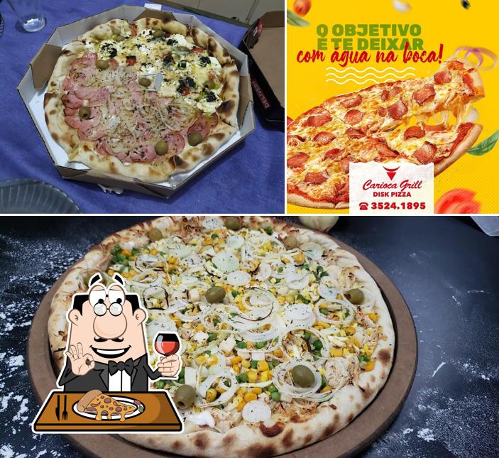Escolha diversos estilos de pizza