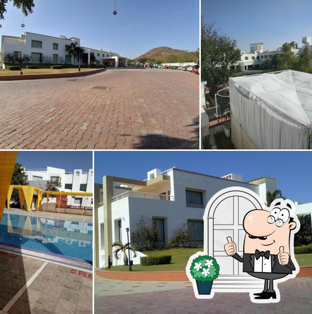 Enjoy the view outside Inder Residency Resort & Spa Udaipur