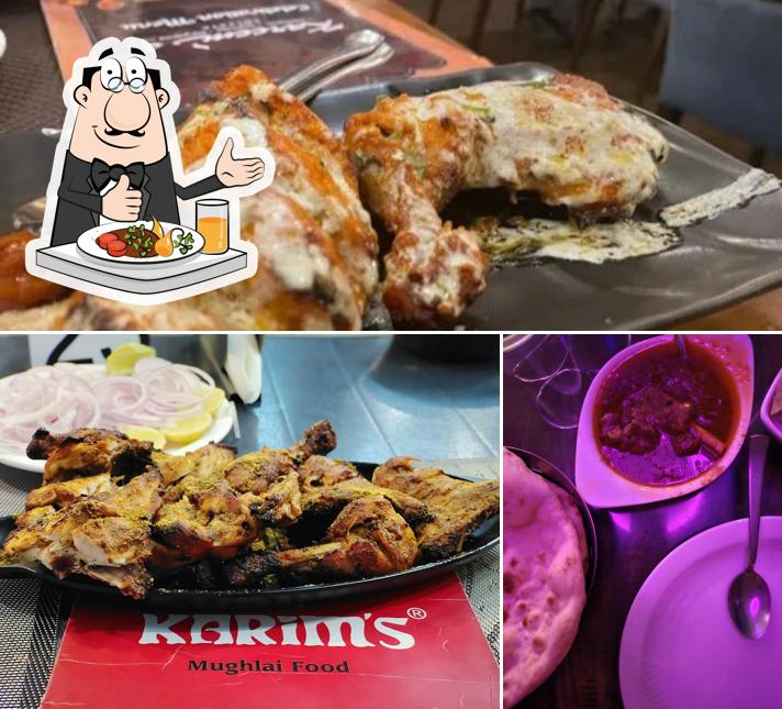 Food at Karim's Mall Road