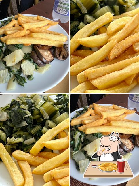 Patatine fritte al Osteria Corte Casette