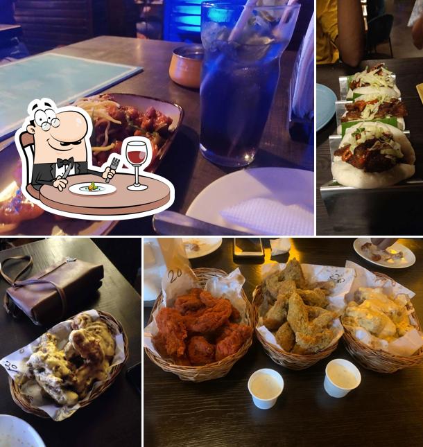Food at Plan B x Hangover XL Koramangala