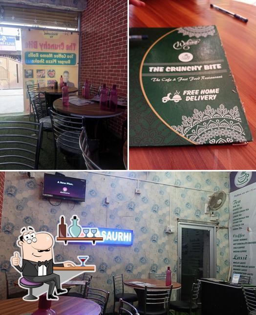 The interior of The Crunchy Bites