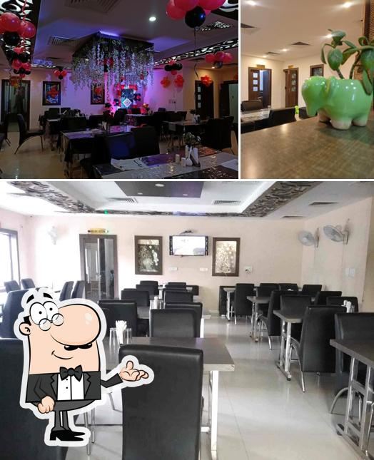 The interior of Salt and Pepper Restaurant