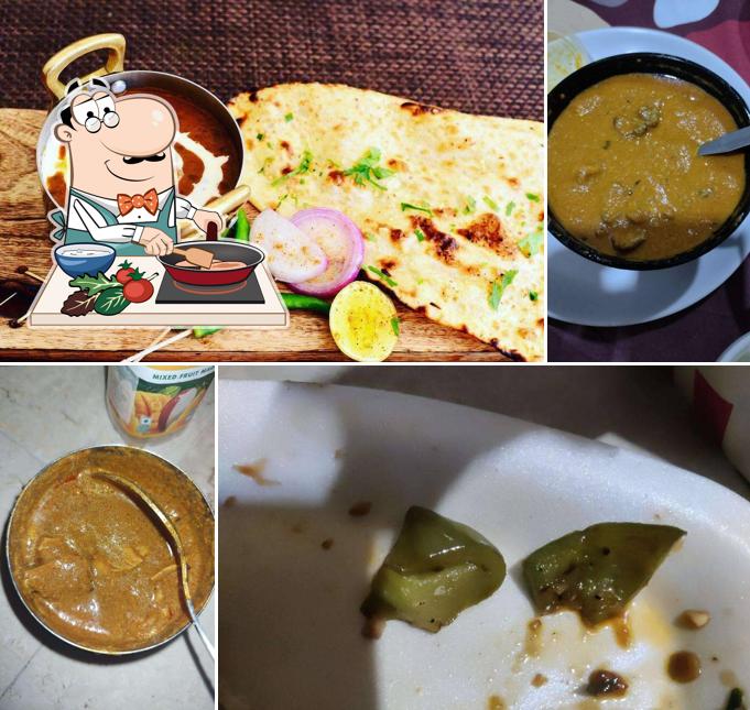 Chicken curry at Baba Chicken Since 1964