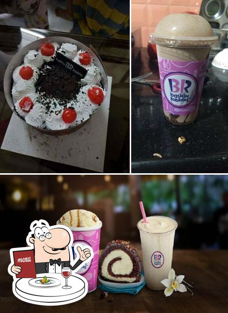 The image of food and drink at Baskin Robbins
