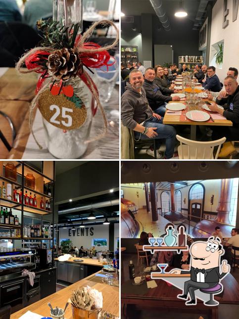 Gli interni di Beat Restaurant