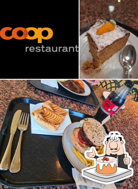 Torte di carote al Coop Restaurant Morges Charpentiers