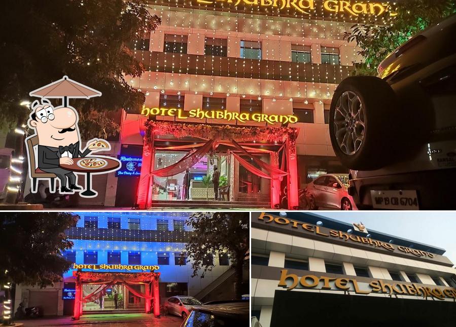 You can get some fresh air at the outside area of HOTEL SHUBHRA GRAND and Restaurant Blu