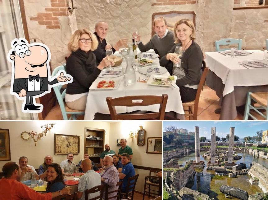 Questa è la foto che presenta la interni e esterno di Il Tritone