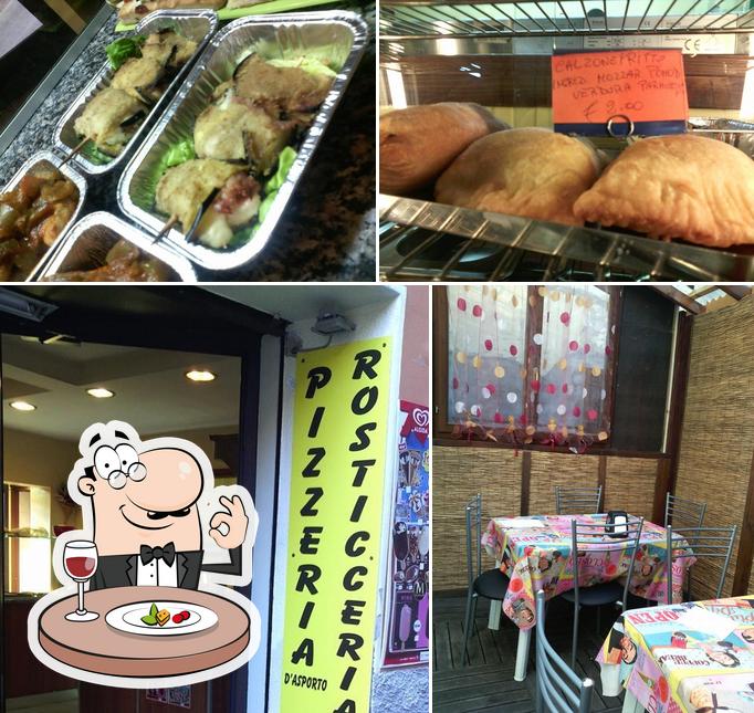 Guarda la immagine che mostra la cibo e interni di Pizzeria rosticceria siciliana d'asporto