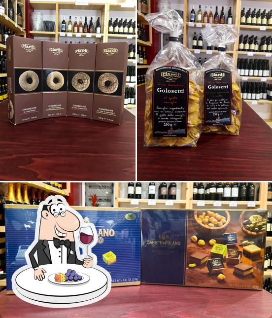 È gradevole bersi un bicchiere di vino a Atelier del Gusto