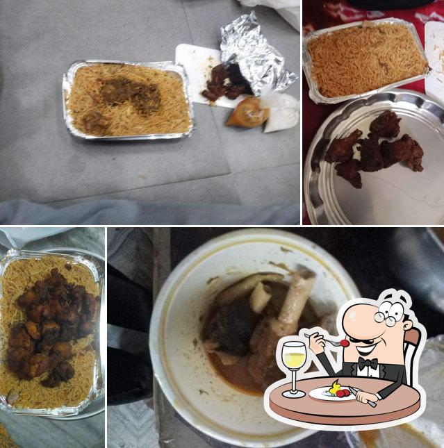 Meals at Bujjigadi Biriyani