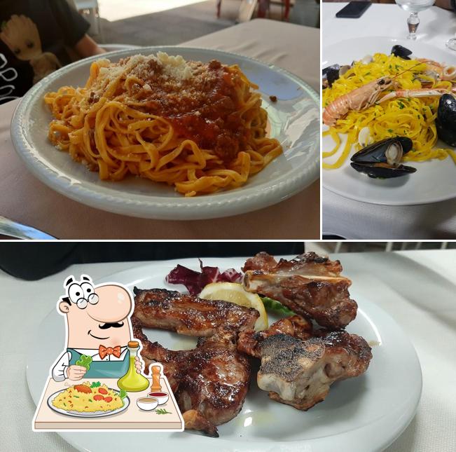 Cibo al Trattoria del Ponte