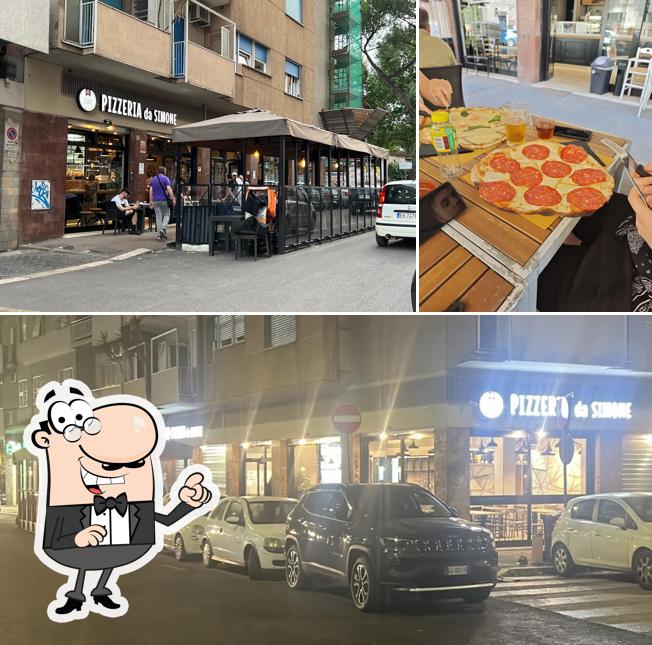 Gli esterni di Pizzeria da Simone Ruga