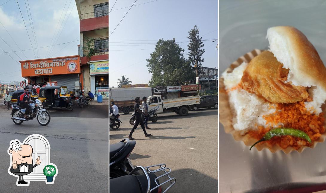 Check out how Shree Siddhivinayak VadaPav looks outside
