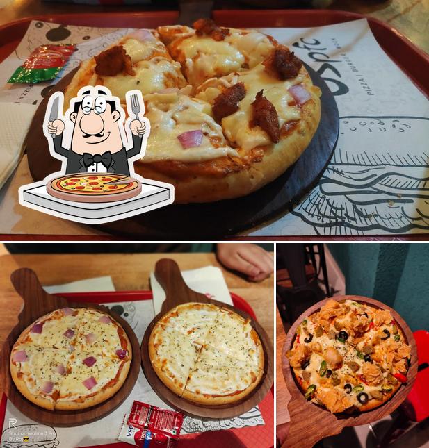 Try out various variants of pizza