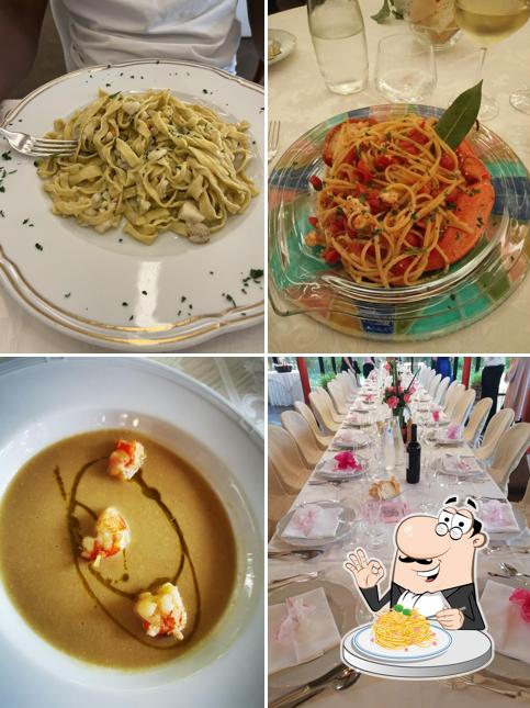 Spaghetti alla carbonara al Ristorante Deco