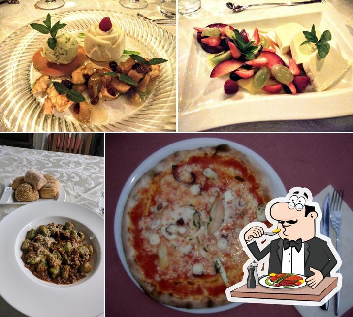Platti al Ristorante Torre della Sassella