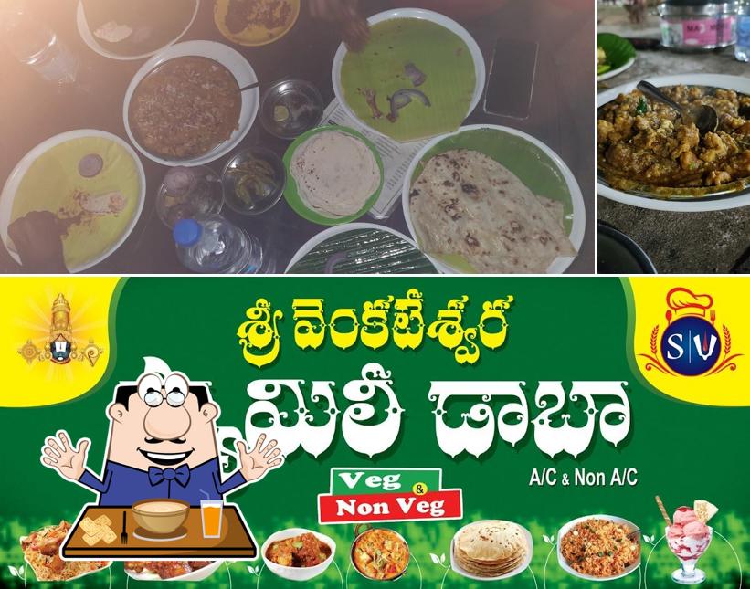 Meals at Sri Venkateswara Family Dhaba