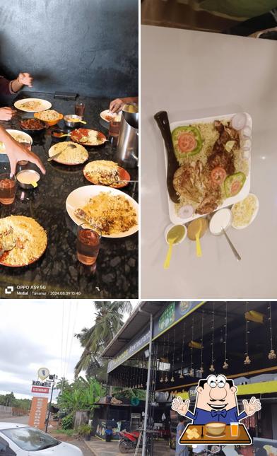 The restaurant's food and exterior