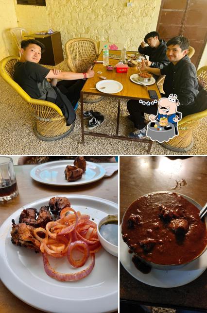 Check out the image showing food and interior at Non Veg Junction