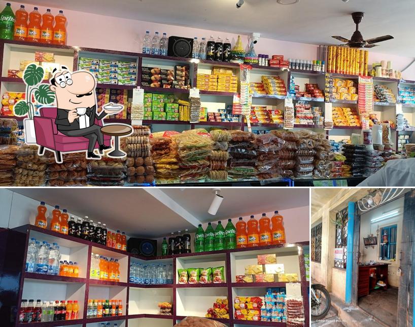 The interior of Anbu Mess