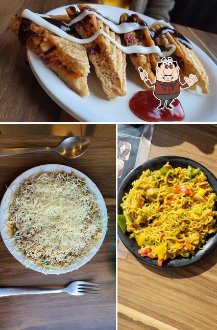 Food at Mom's Cafe Palanpur