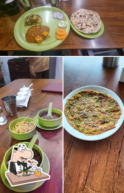 Food at Hotel Mahadev Restaurant and Family Lodging