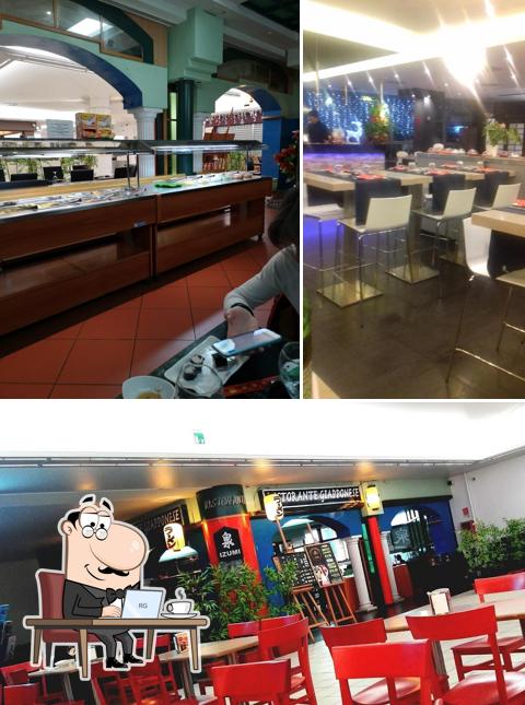 Gli interni di Izumi