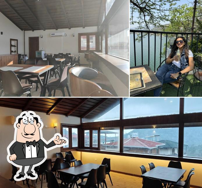 The interior of Lake View Cafe