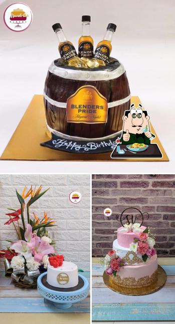 Take a look at the photo depicting food and beer at Mandole's Bakery - Home Made Cakes