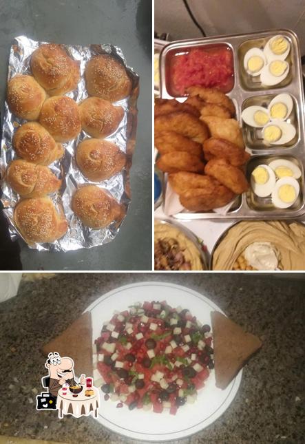 Food at Moonstar Pizzeria Restaurant