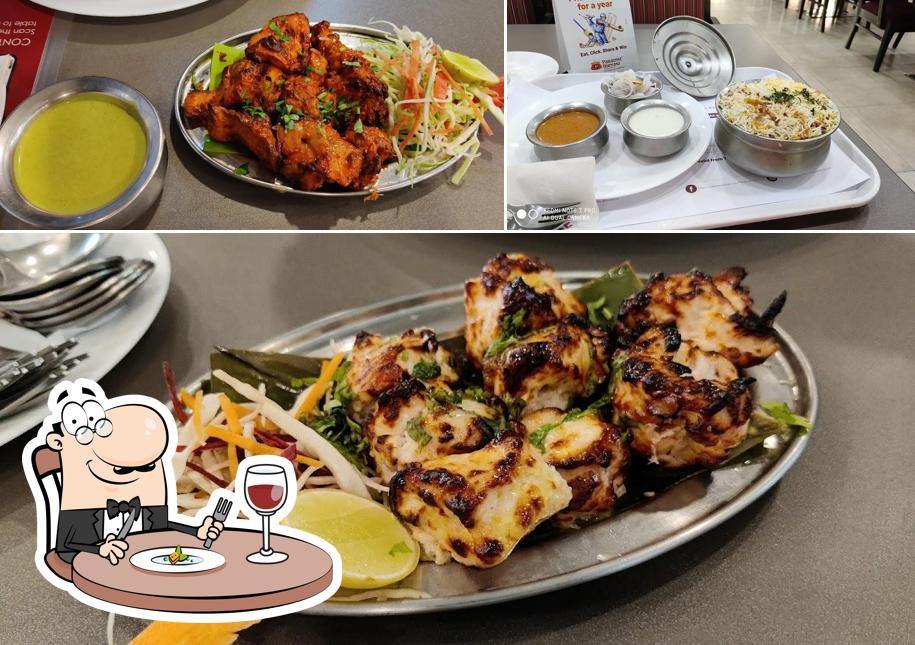 Food at Paradise Biryani Raheja Mall